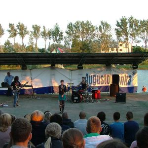 Impreza kulturalno-sportowa nad Jeziorem Rajgrodzkim w Rajgrodzie (2013)