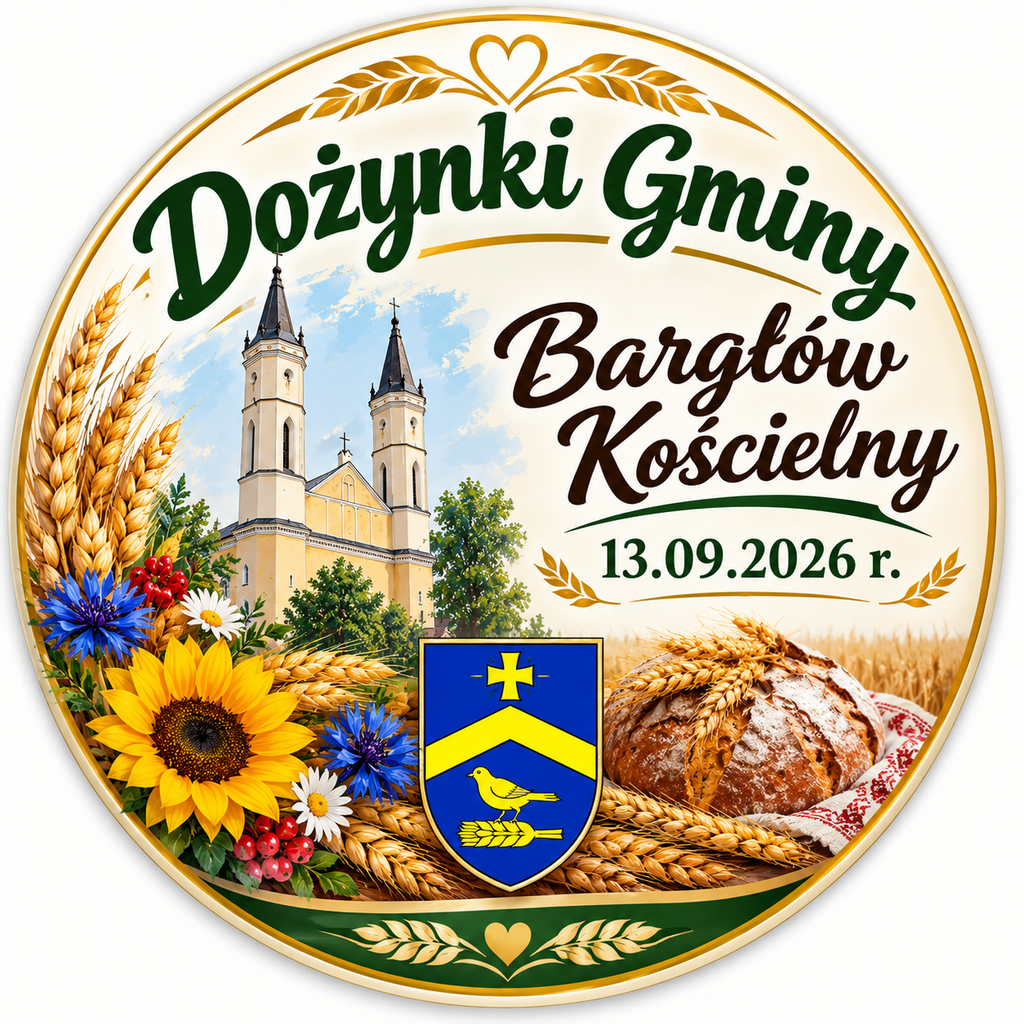 Dożynki Gminy Bargłów Kościelny 13.09.2026 r.