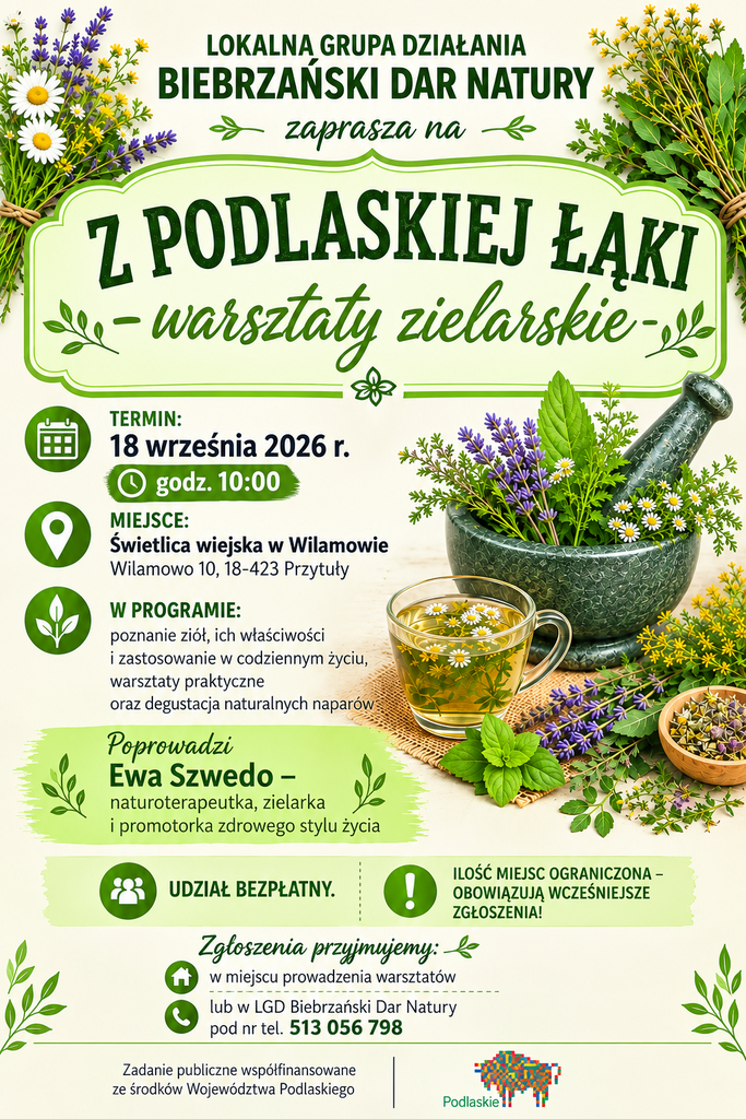 Zaproszenie na warsztat-Wilamowo 18.09.2026 r.